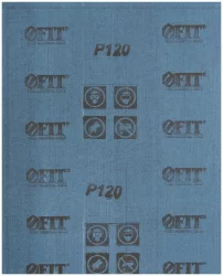 Шлифовальная бумага на тканевой основе Fit лист N0 P120 23х28 см 10 штук